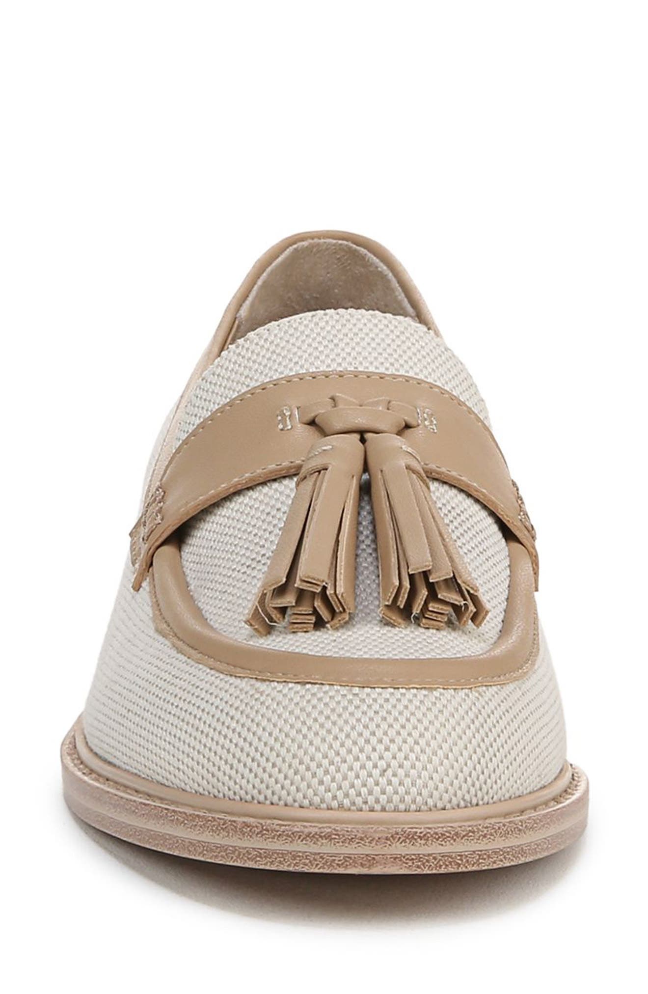 Carolyn Low Tassel Loafer, Alternate, color, BEIGE