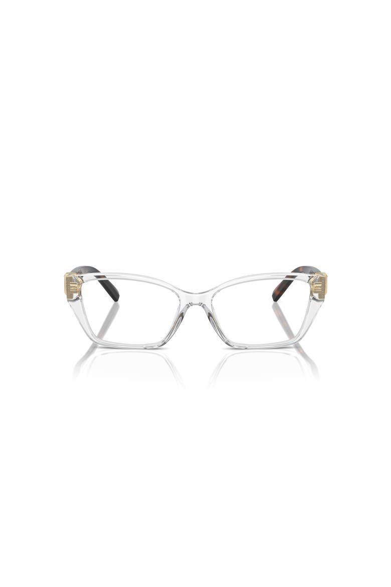 52mm Rectangle optical glasses, Alternate, color, Transparent