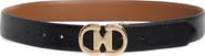 Vince Camuto Squat Horsebit Buckle Reversible Belt