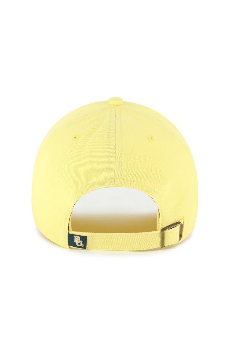 Men's '47 Gold Baylor Bears Clean Up Adjustable Hat, Alternate, color, Gold