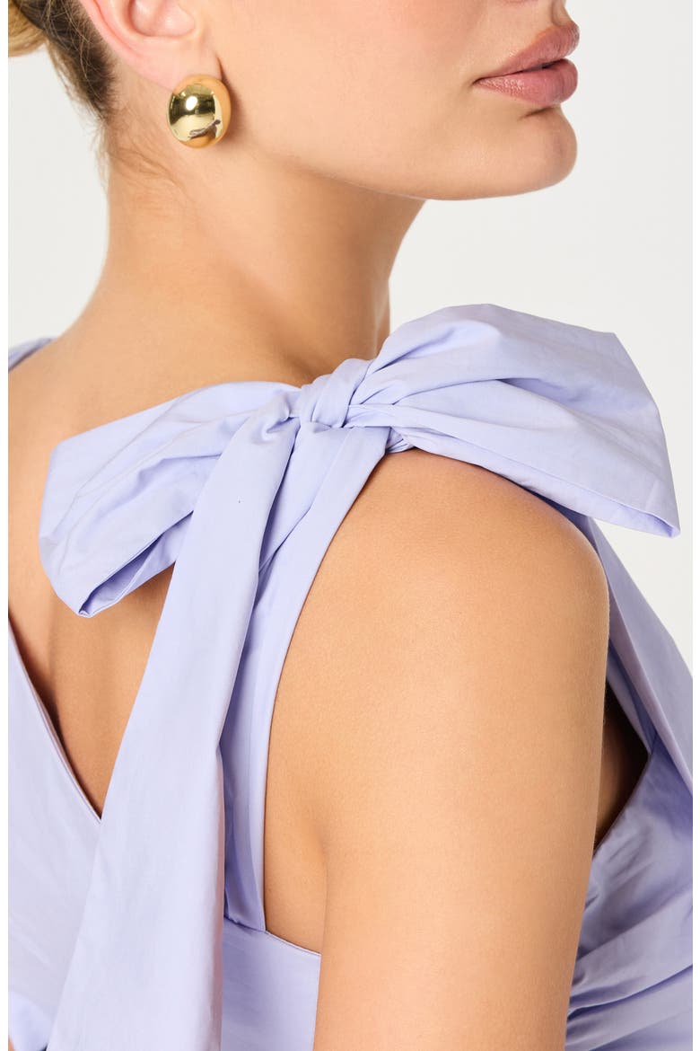 Azriel Asymmetric A-Line Dress, Alternate, color, BLUE
