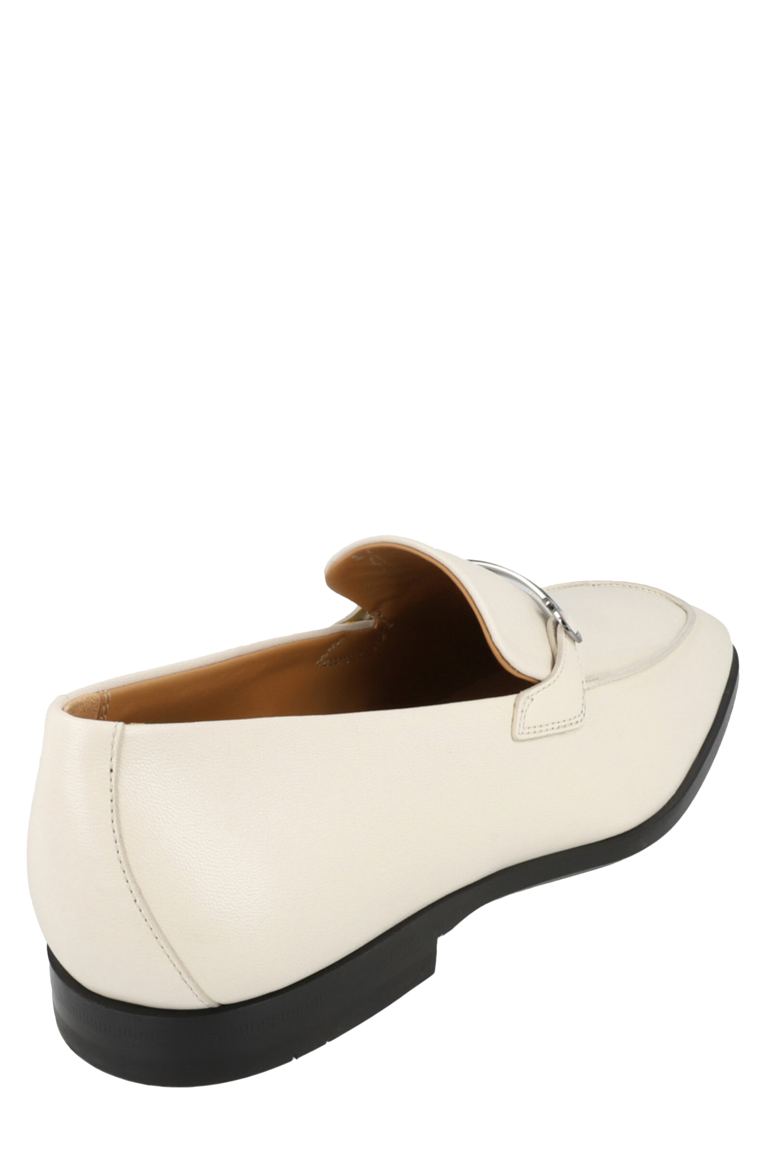 FERRAGAMO Fedro Bit Loafer, Alternate, color, White