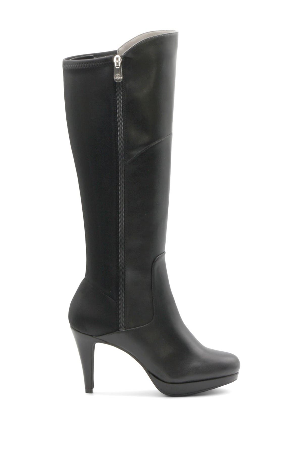 Adrienne Vittadini Pisa Stretch Tall Dress Boot, Alternate, color, 