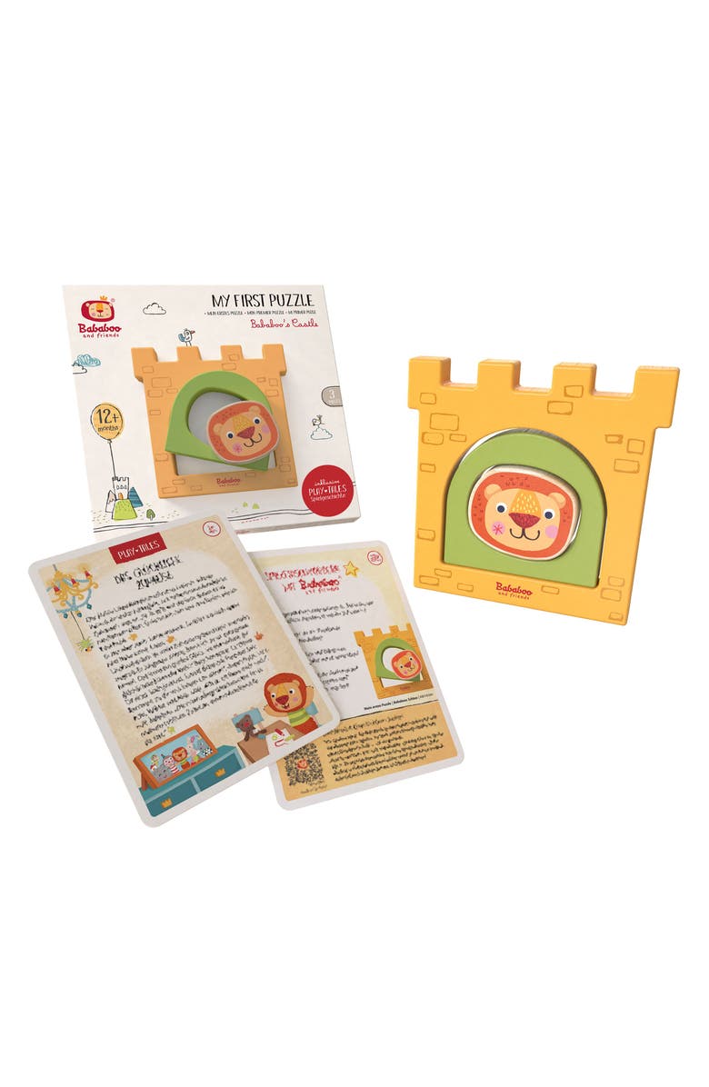 Bababoo and friends<sup>®</sup> Bababoo Lion Castle My First Puzzle, Alternate, color, Yellow
