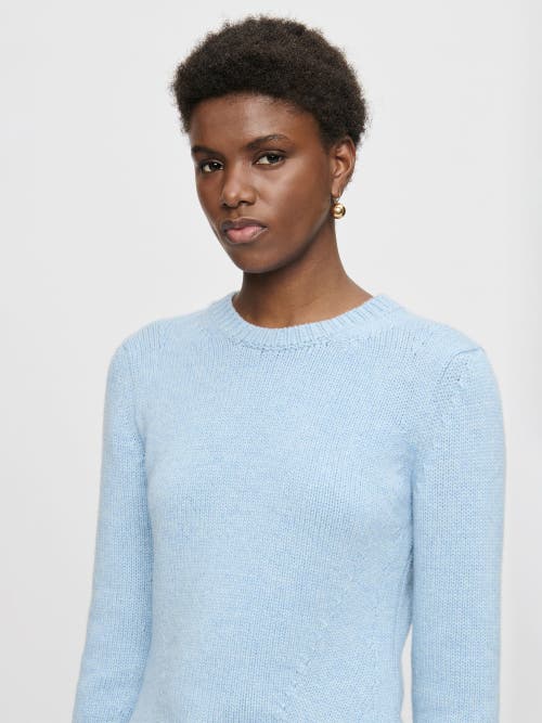 Callas Milano Jeanne Long Sleeve Crewneck Sweater In Blue