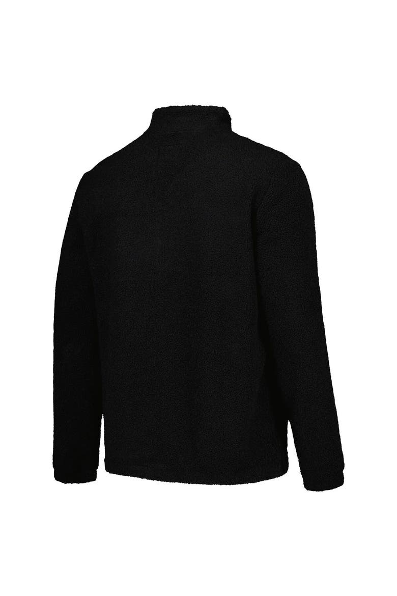 Men's G-III Sports by Carl Banks Black Florida State Seminoles Pinch Runner Half-Zip Top, Alternate, color, Black
