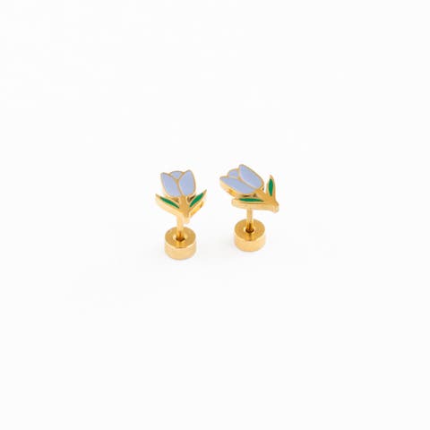 Tulip Stud Earrings