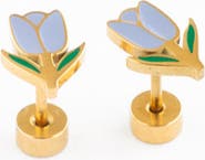 Pip Pop Tulip Stud Earrings