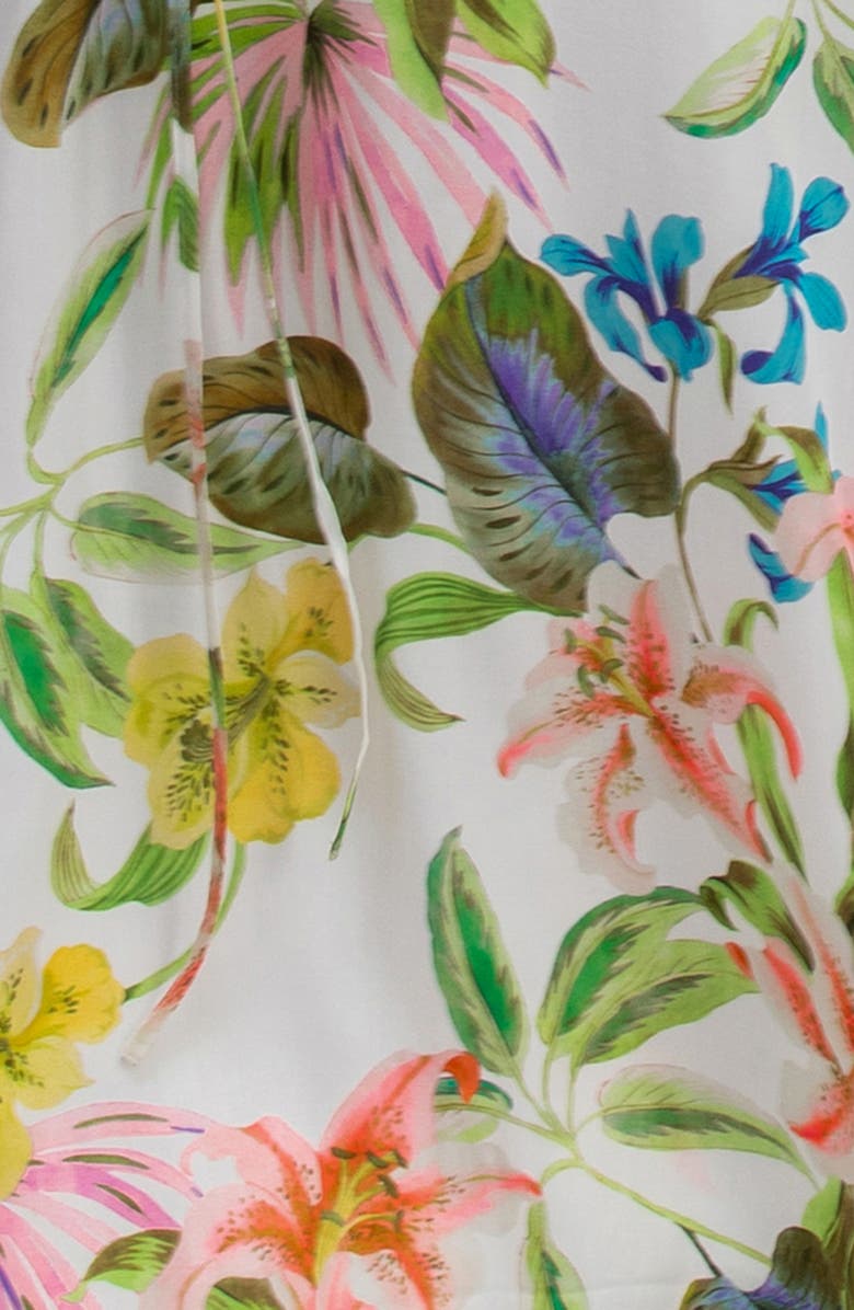 PIETRO BRUNELLI MATERNITY Floral Print Halter Neck Sleeveless Maxi Maternity Dress, Alternate, color, Natural