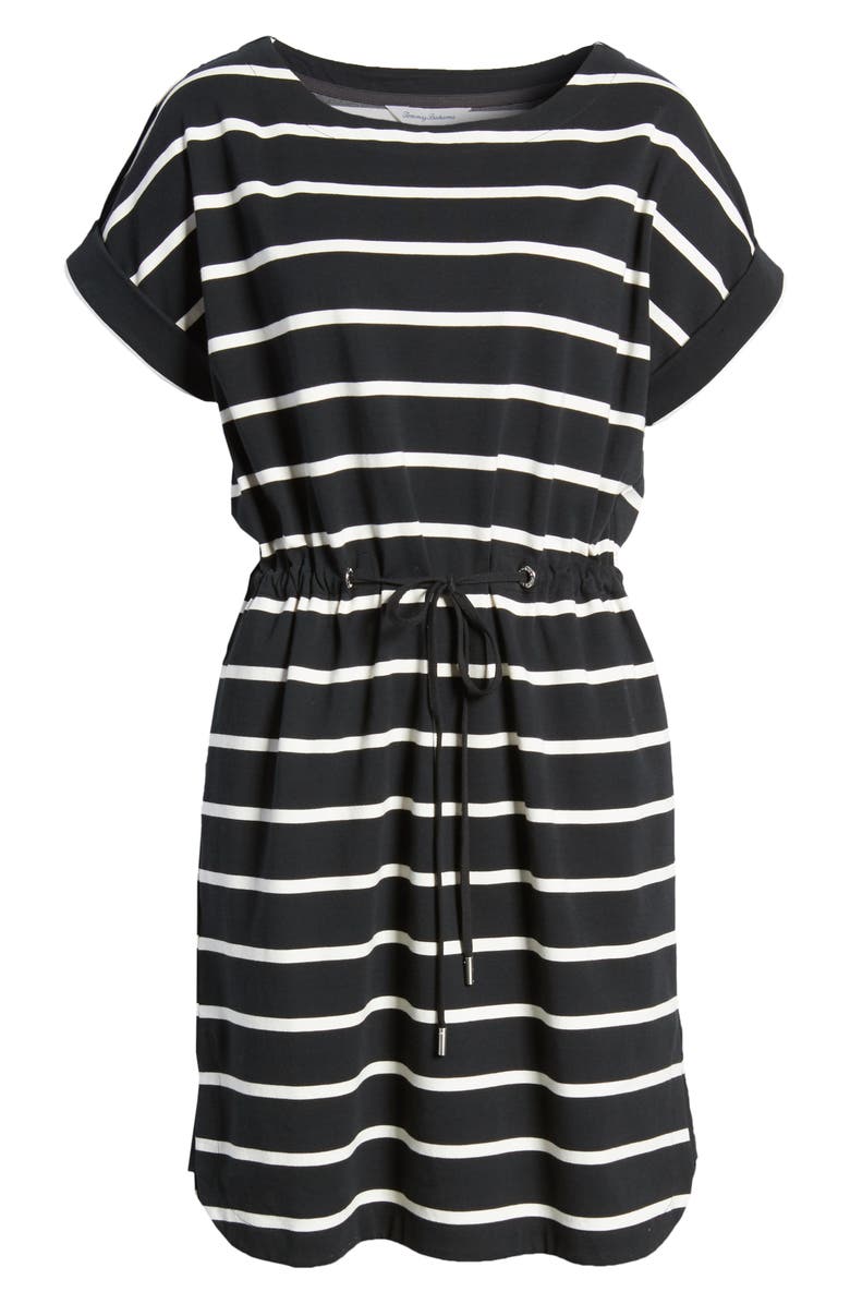 Tommy Bahama Sombra Stripe Tie Waist Dress, Alternate, color,