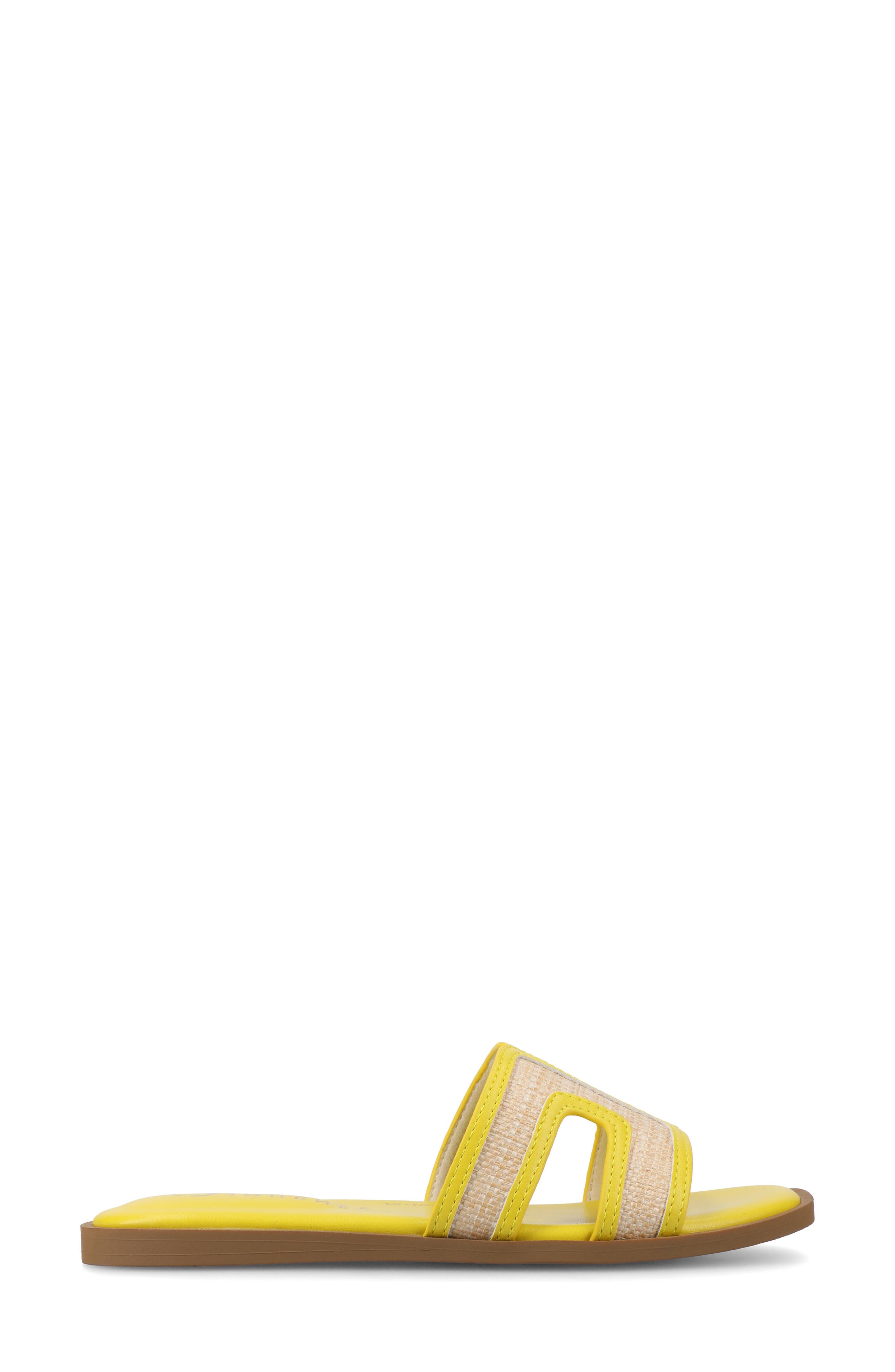 Primah Slide Sandal, Alternate, color, MANGO RAFFIA