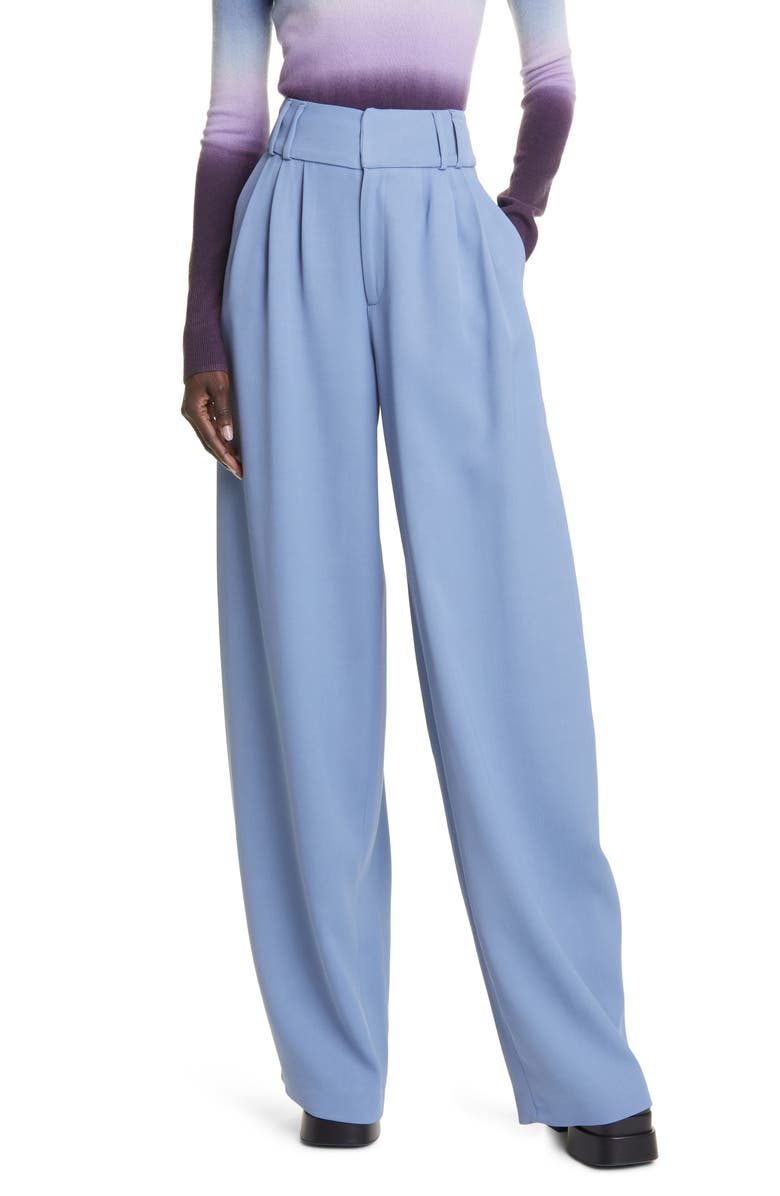 Altuzarra Tyr Pleated Wide Leg Pants, Main, color, 