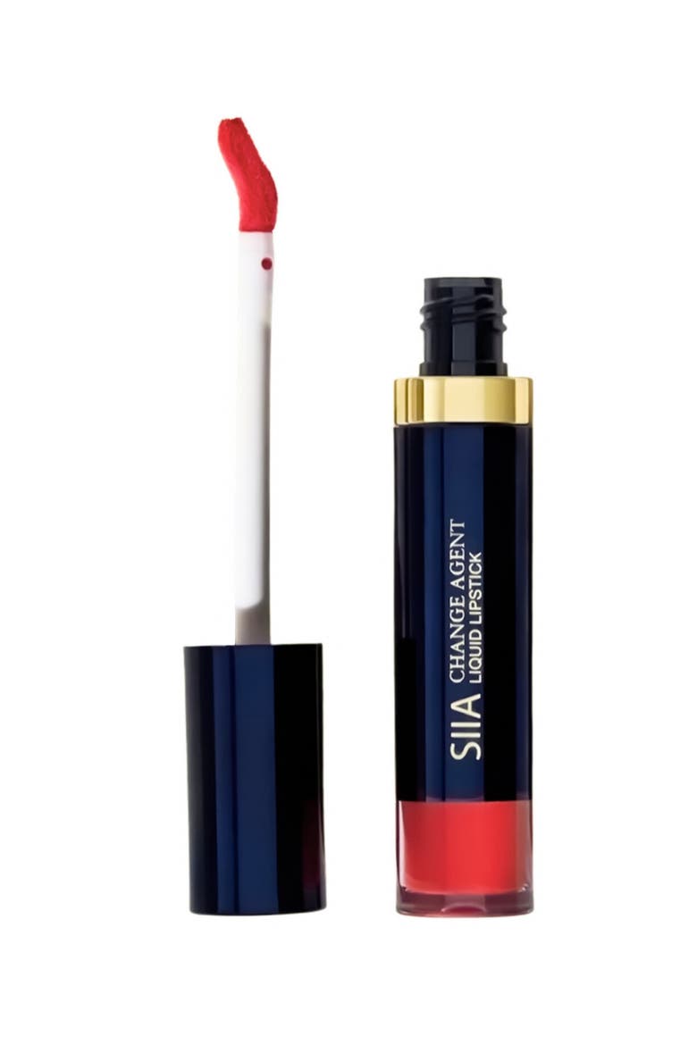 Change Agent Long-Lasting Matte Liquid Lipstick, Main, color, FLAMENCO RED