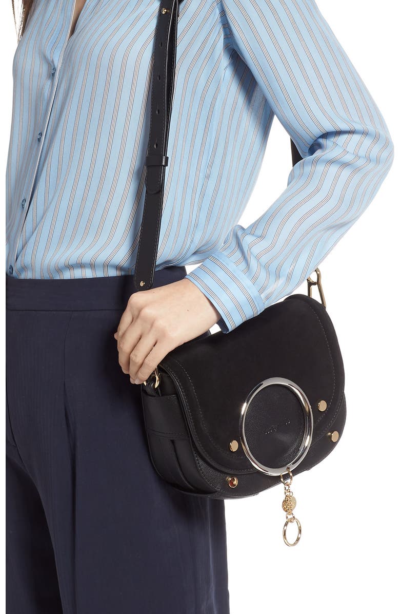 See by Chloé Mara Leather Crossbody Bag, Alternate, color,