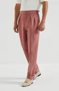 Brunello Cucinelli Trousers with double pleats and tabs