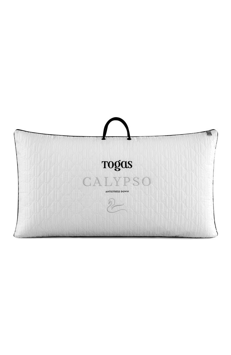Togas Calypso goose down pillow, Alternate, color, White