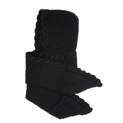 Nirvana Designs 2 Pocket Scarf Hood In Black