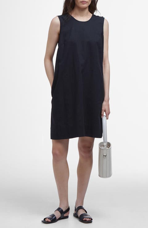 ワンピース BARBOUR Women Mid Skirts LDR0908 LDRBK11 Black Evora Black Ruched Square-Neck Midi Dress – Club L London - USA