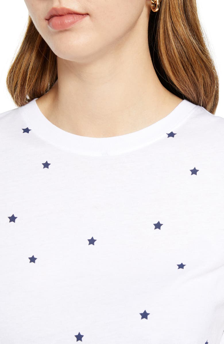 1901 Stars Cotton Blend Tee, Alternate, color, 