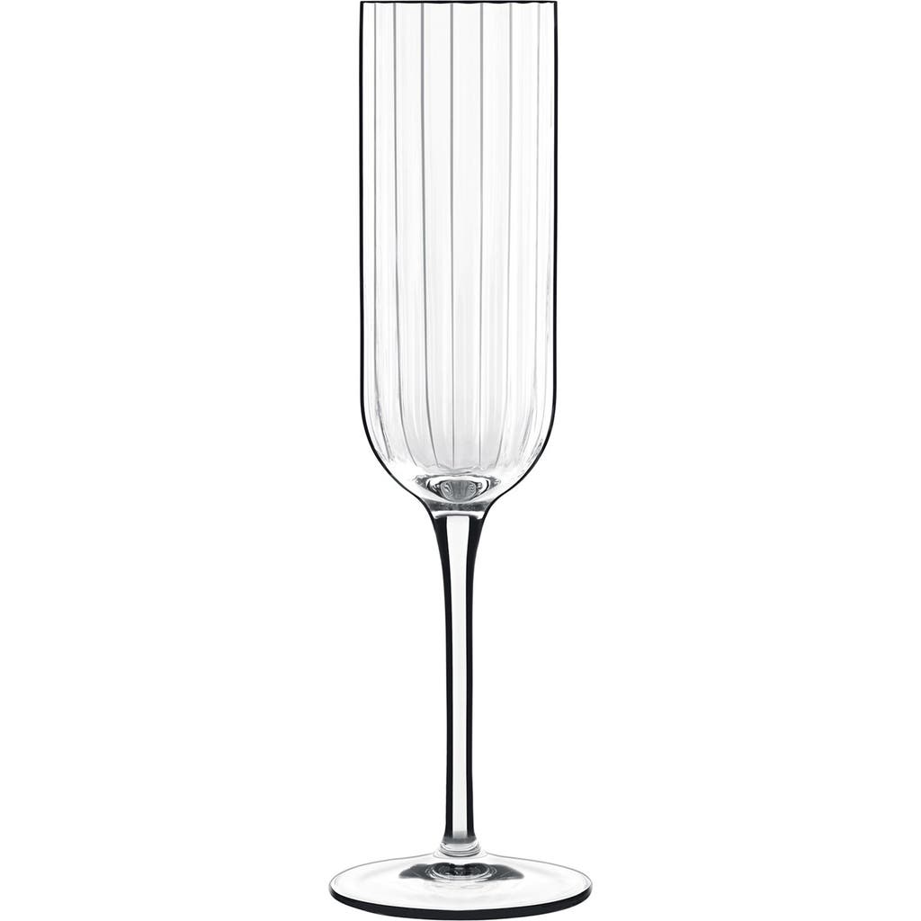 Luigi Bormioli 'bach' Champagne Flutes In Transparent