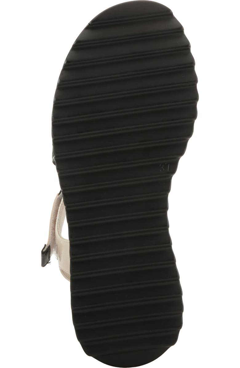 AZURA BY SPRING STEP Coolbeans Wedge Sandal, Alternate, color, Black Multi