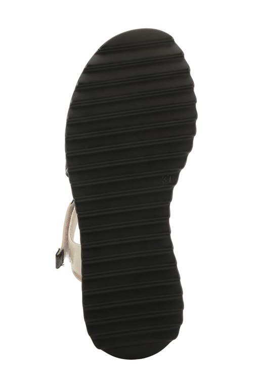 Azura By Spring Step Coolbeans Wedge Sandal In Black Multi