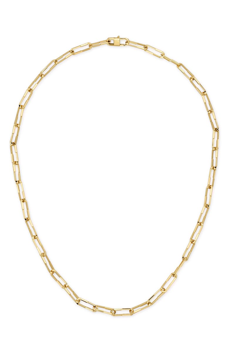 Gucci Link to Love Chain Necklace, Main, color, 18K Yellow Gold