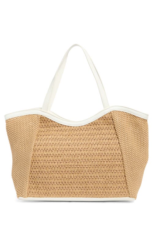 SAM EDELMAN SAM EDELMAN ILSIE RAFFIA TOTE BAG