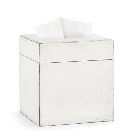 Riviera White Tissue Cover