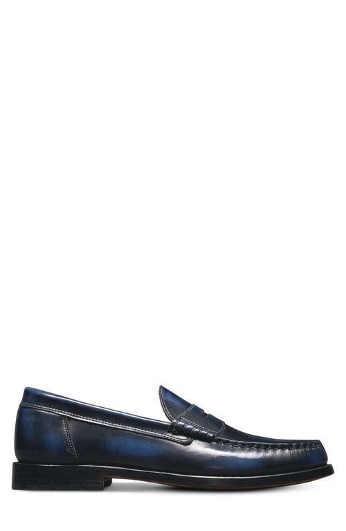 Allen Edmonds Newman Penny Loafer In Antique Navy