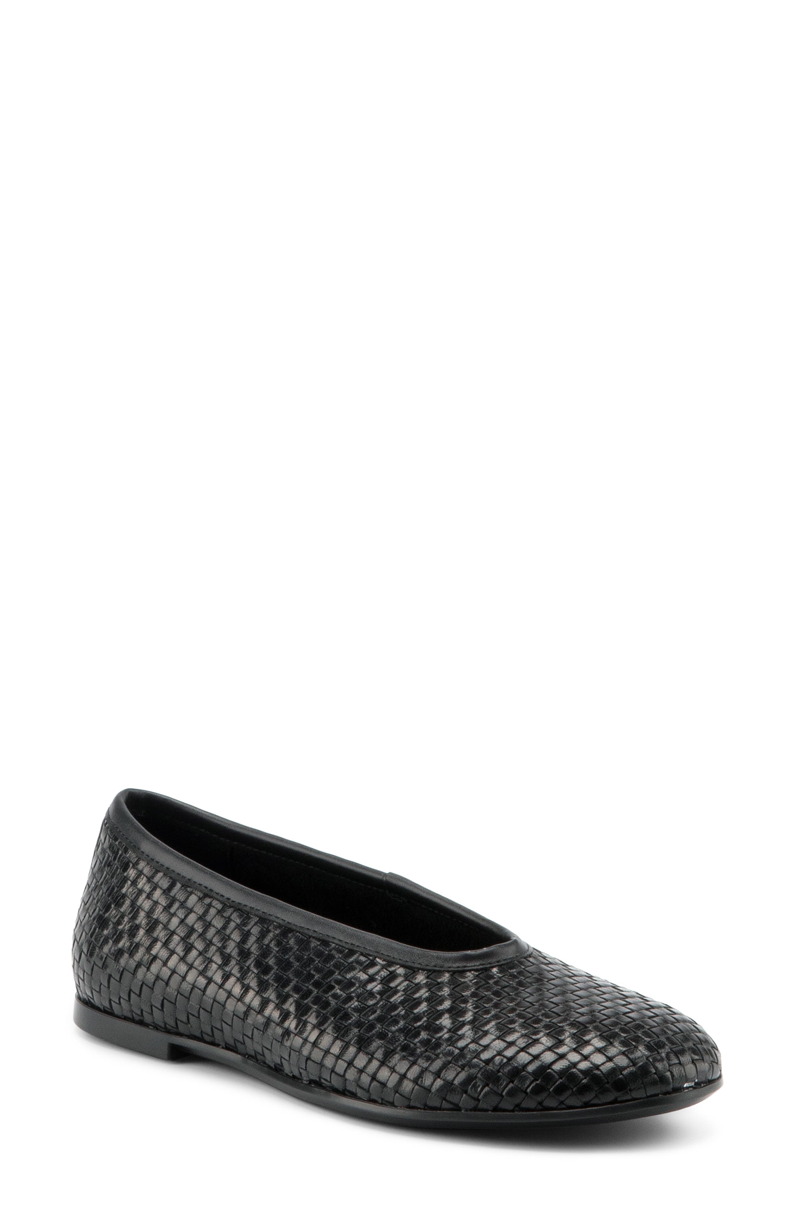 Aleya Ballet Flat, Main, color, BLACK
