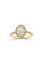  Gold/ Moissanite