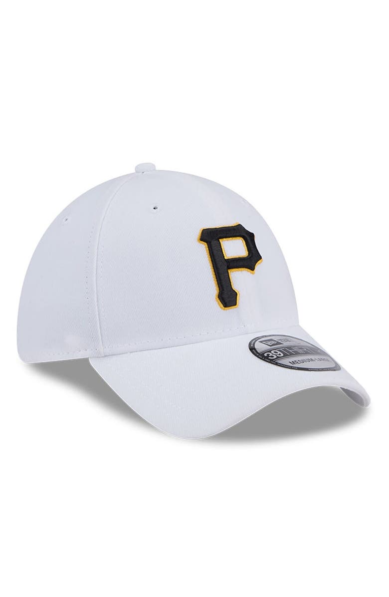 New Era Men's New Era White Pittsburgh Pirates Evergreen 39THIRTY Flex Hat, Alternate, color,