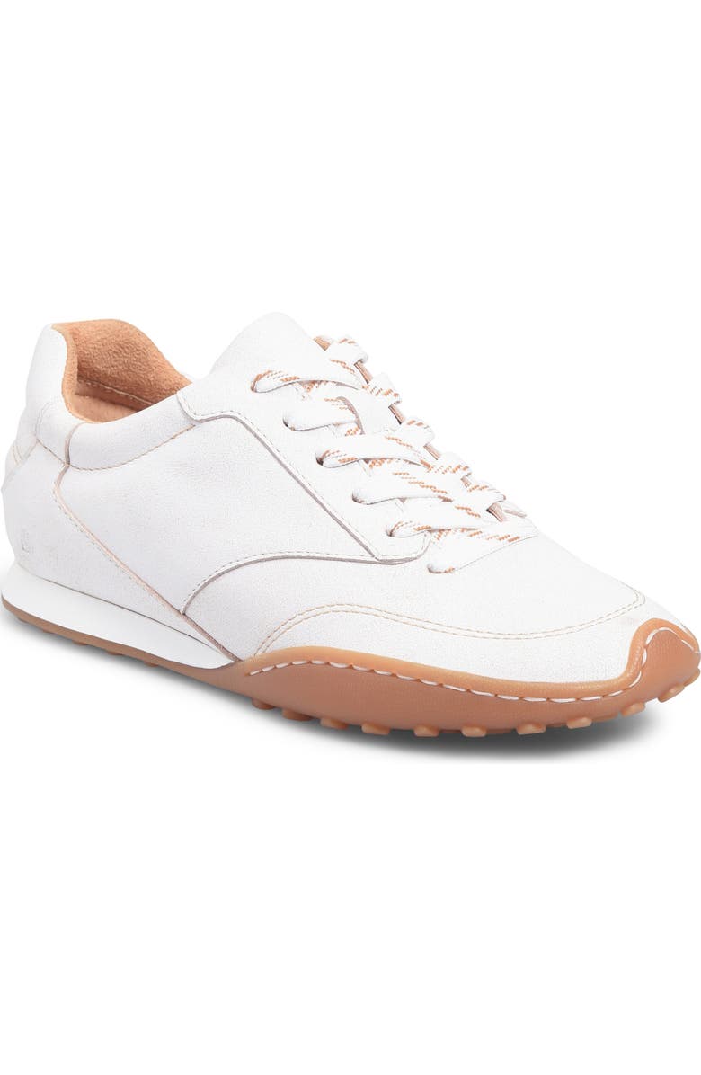 Børn Alma Sneaker, Main, color, White Leather