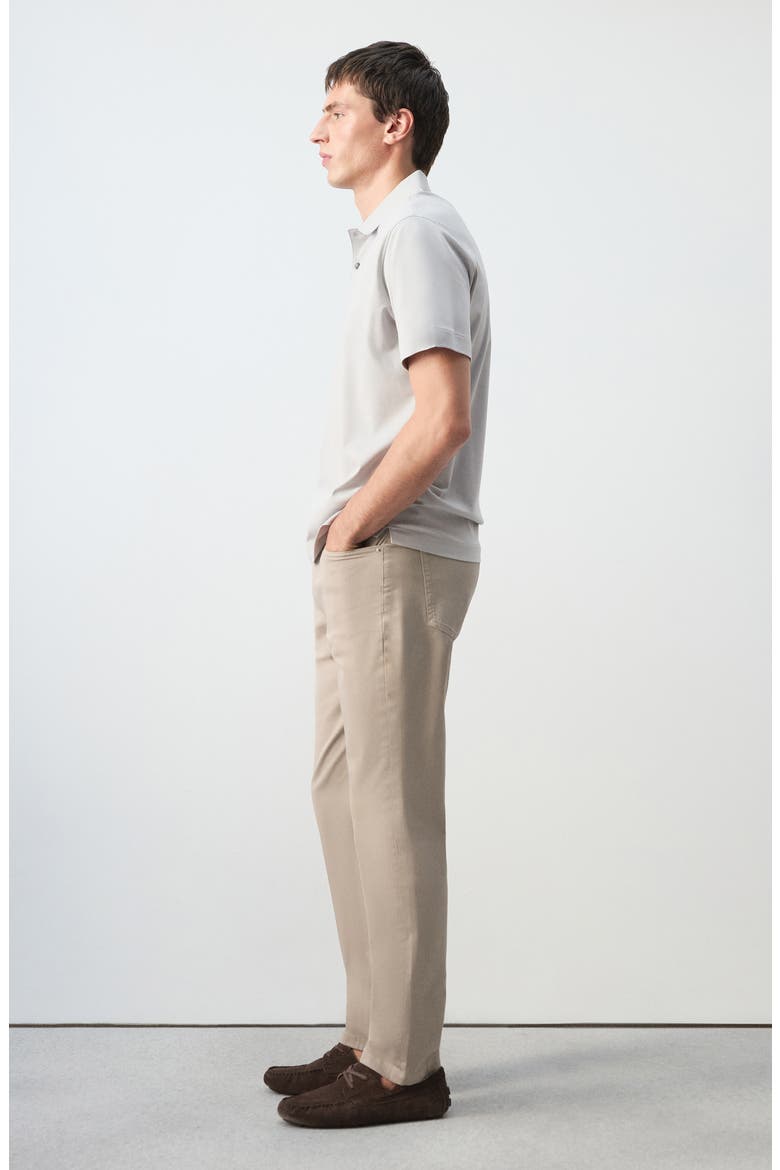 Regular Fit Straight Leg Jeans, Alternate, color, BEIGE