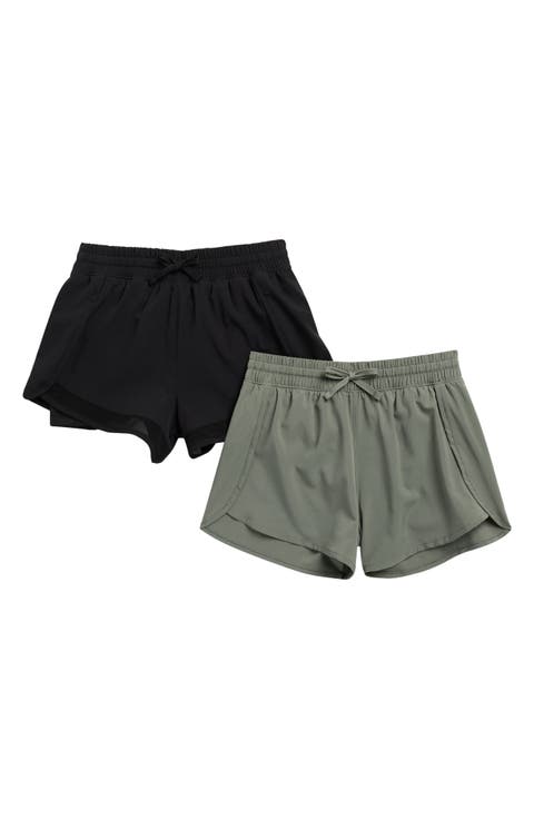 Kids' 2-Pack Lightstreme Active Shorts (Big Kid)