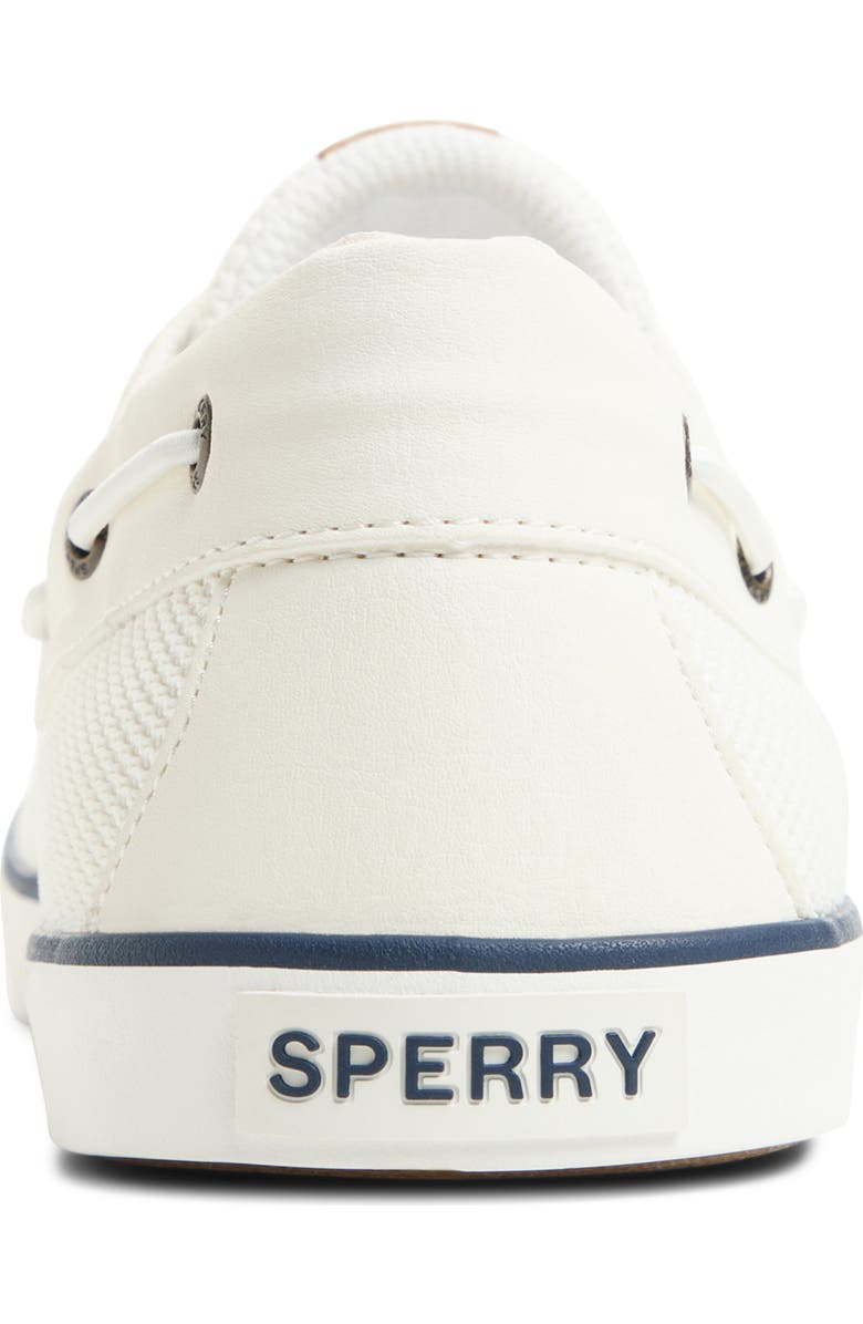 Sperry Bahama II Boat Shoe, Alternate, color, White