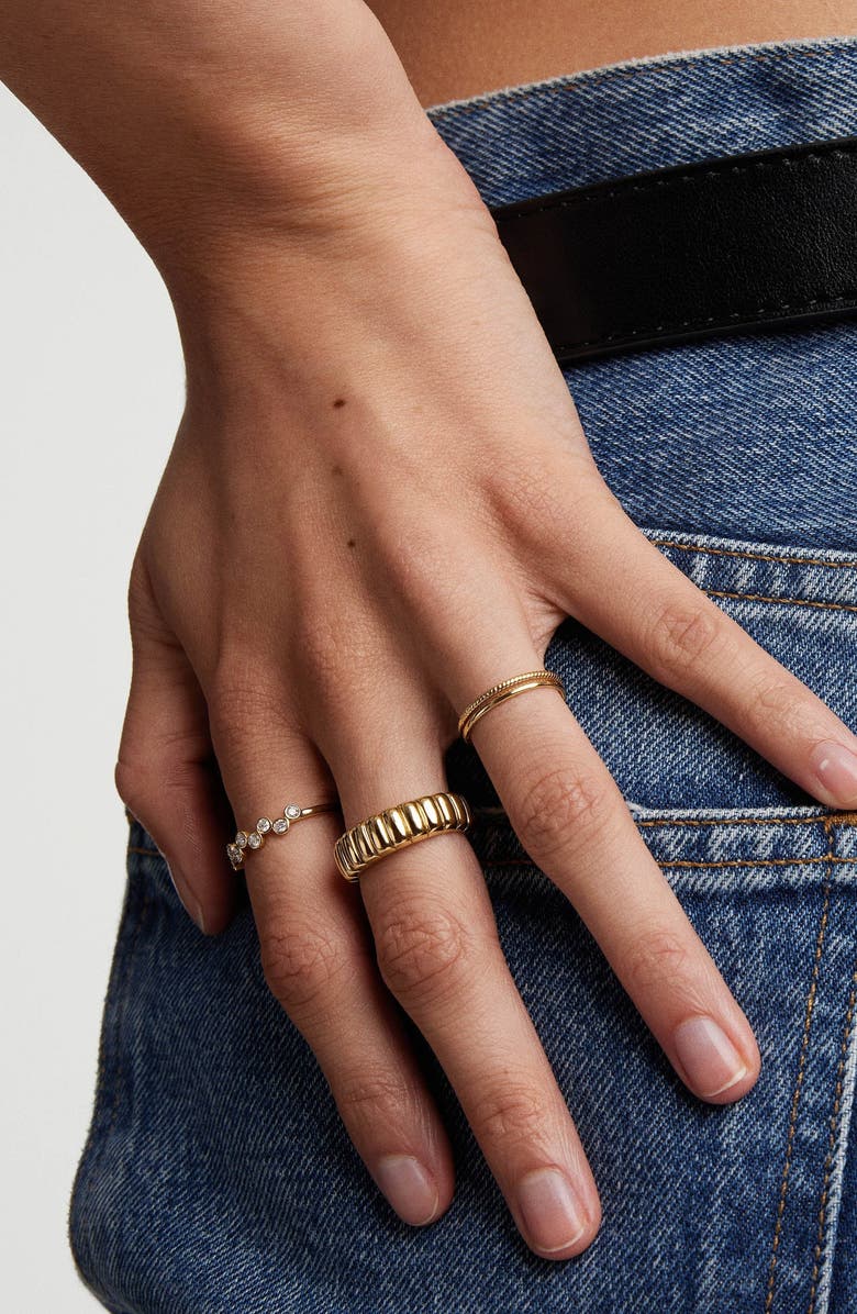 MEJURI Ziggy Ring, Alternate, color, 14K Yellow Gold