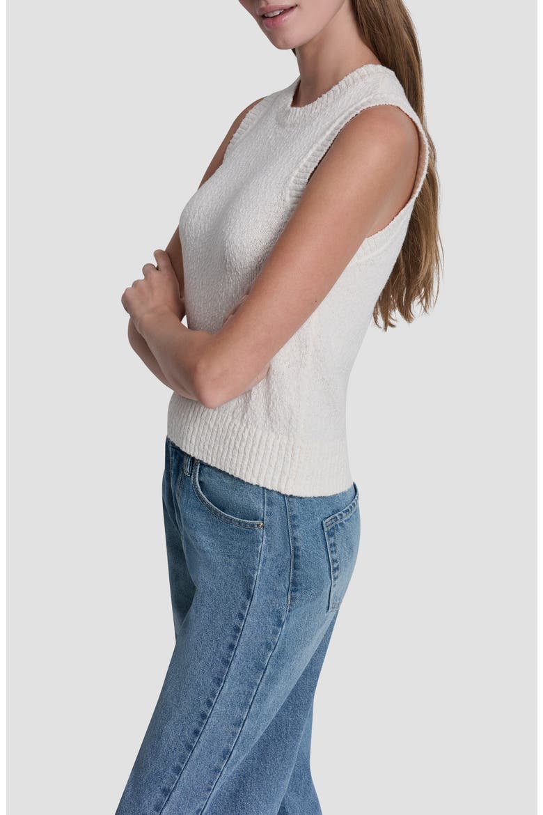 Sleeveless Sweater Tank, Alternate, color, IVORY