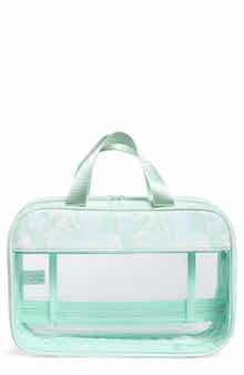 MYTAGALONGS Box Quilted Clear Toiletry Case
