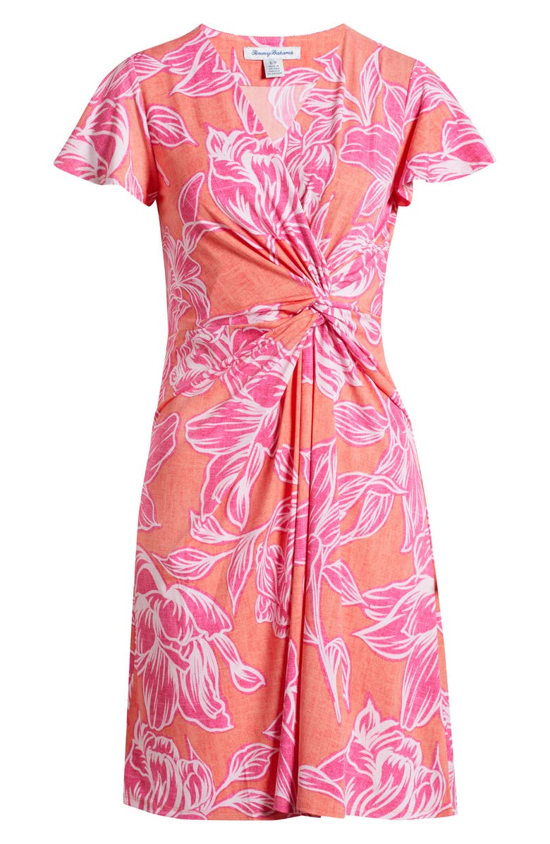 Tommy Bahama Sophia Paradiso Peta Dress, Alternate, color, Dk Coral