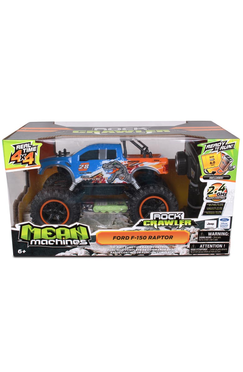 Mean Machines Rock Crawler Rc Ford F150 Raptor Remote Controlled, Alternate, color,