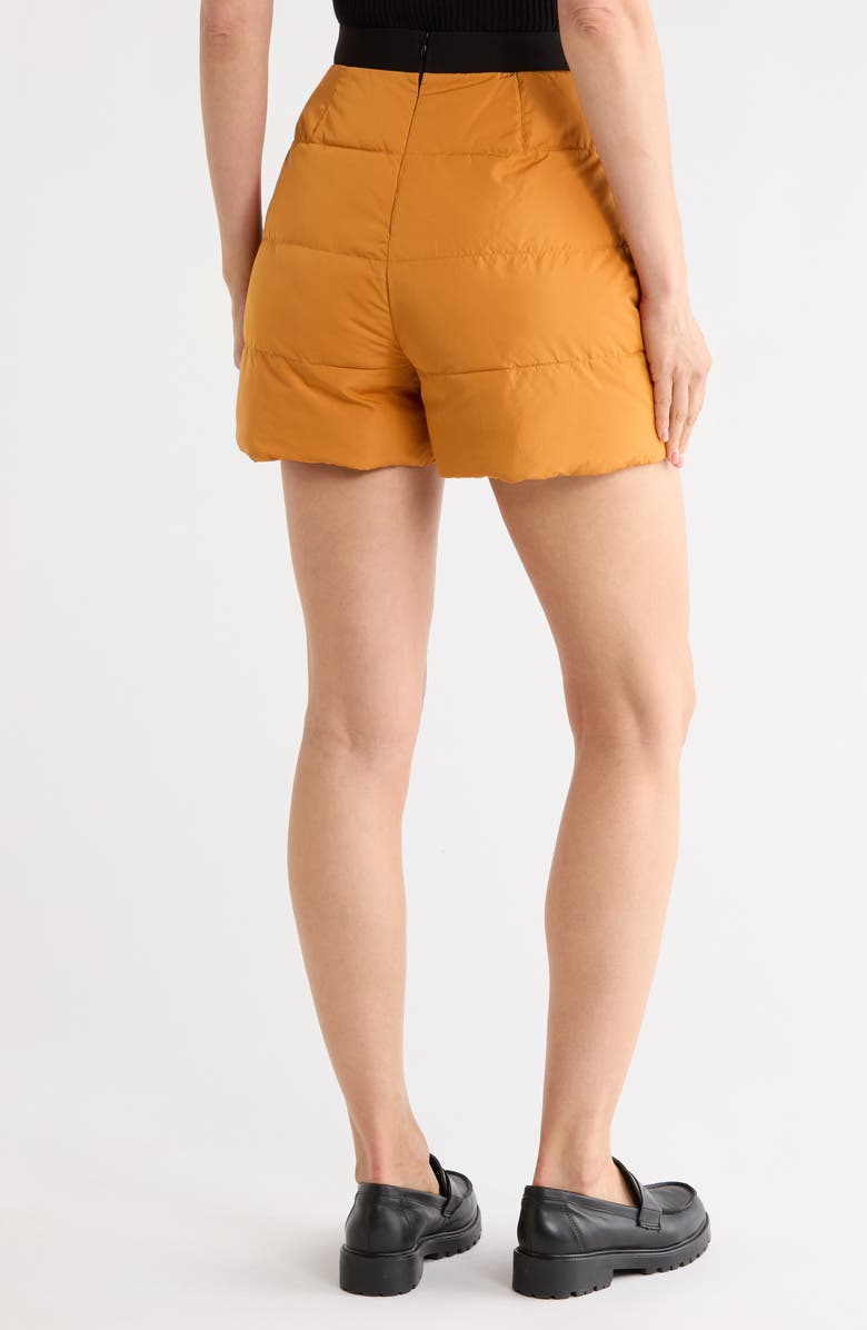 Longchamp Quilted Shorts, Alternate, color, Saffron