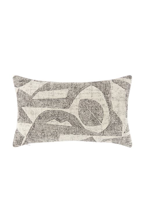 Elaine Smith Influence Ebony Indoor & Outdoor Woven Accent Pillow