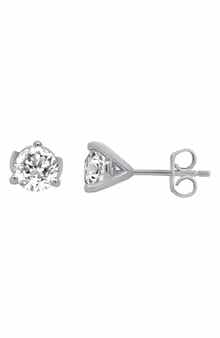 Badgley Mischka Collection Lab-Created Diamond Stud Earrings