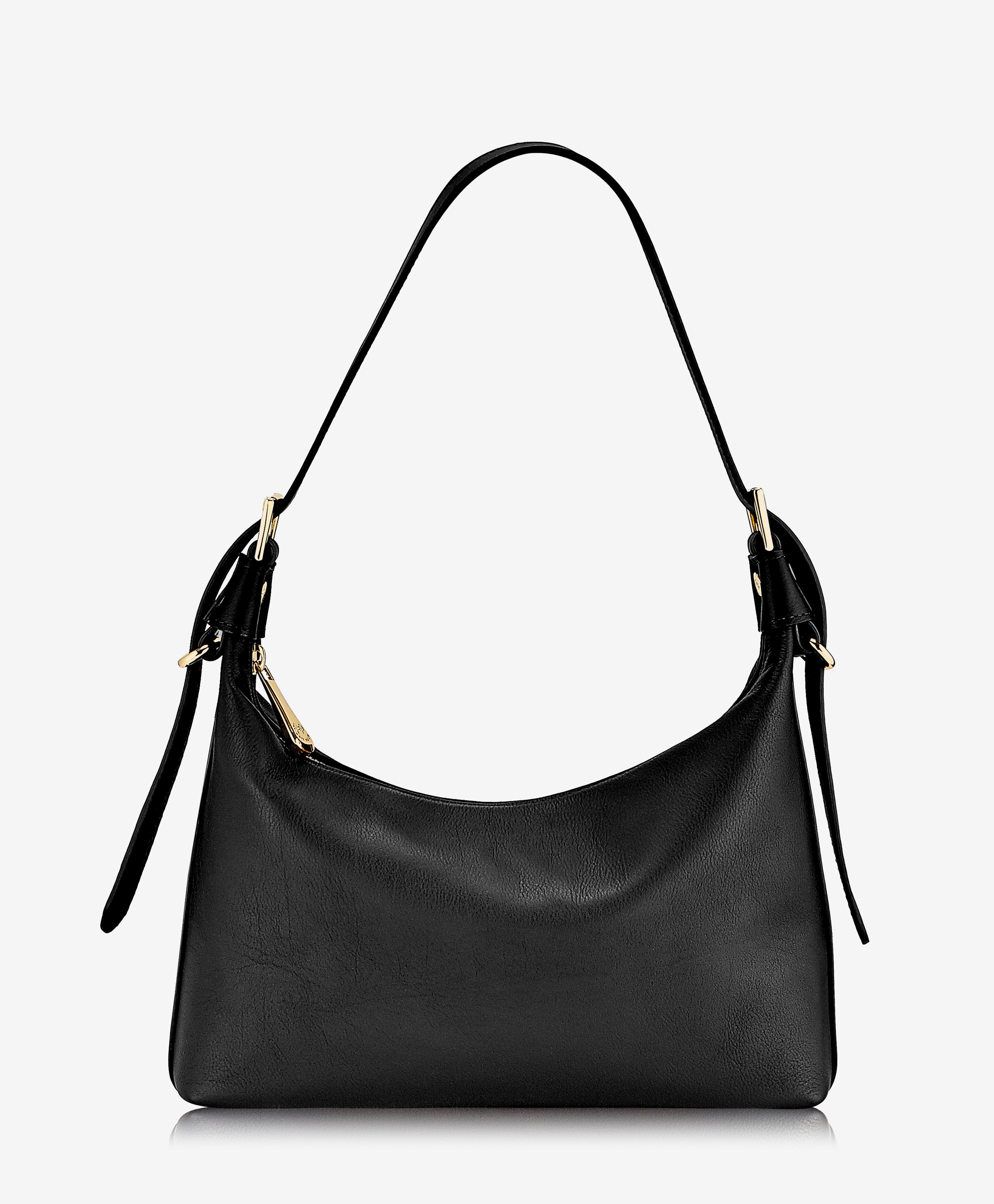 GiGi New York BLAKE SHOULDER BAG, Main, color, Black