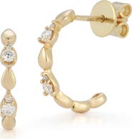 Dana Rebecca Designs Sophia Ryan Diamond Hoop Earrings