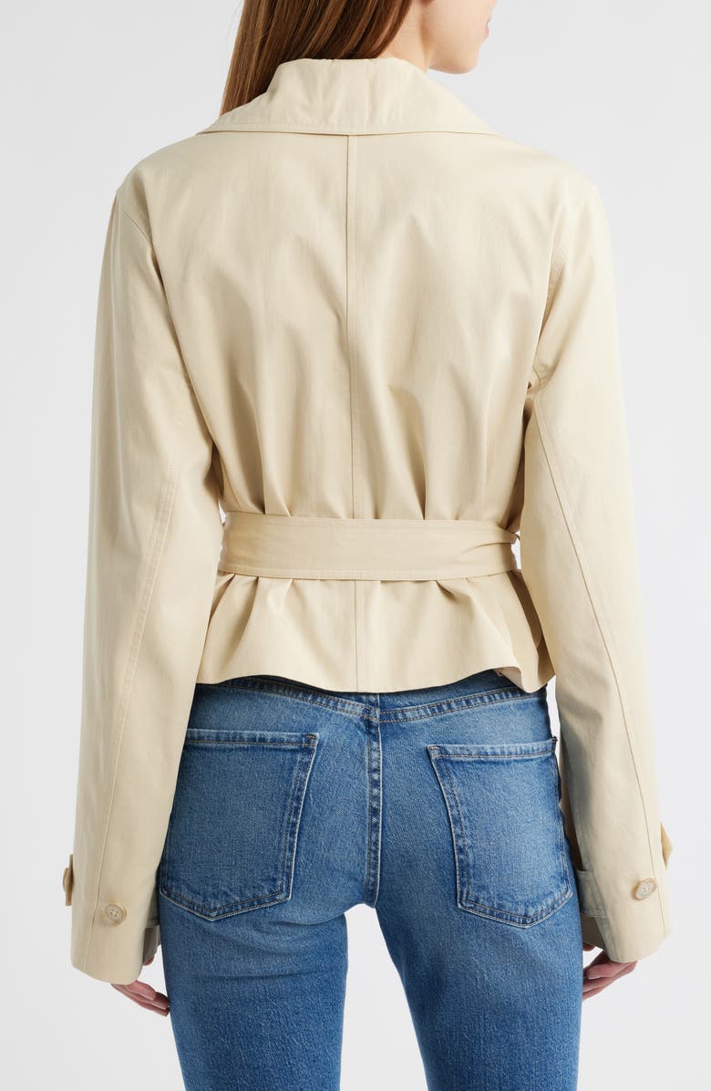 The Uniform Short Trench Coat