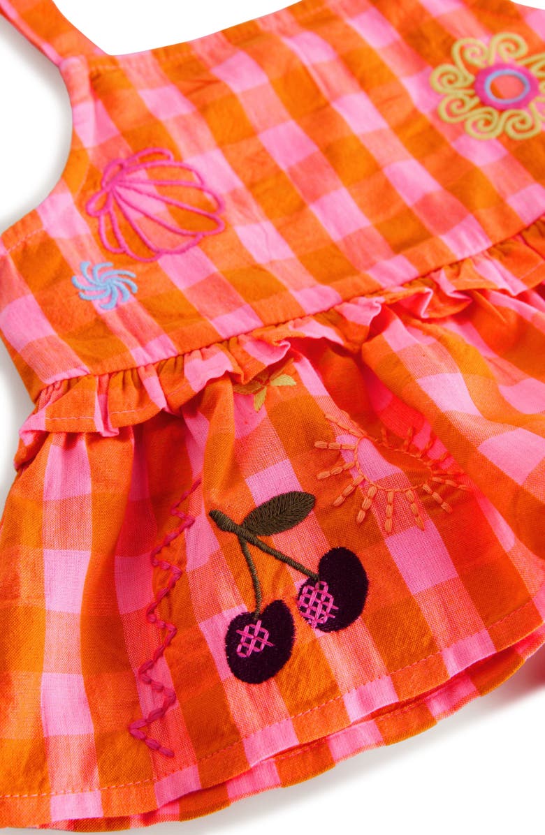 NEXT Kids' Gingham Top & Shorts Set, Alternate, color, 