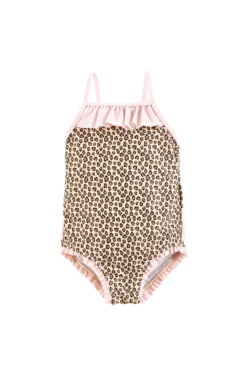 Hudson Baby Swimsuit, Main, color, Leopard